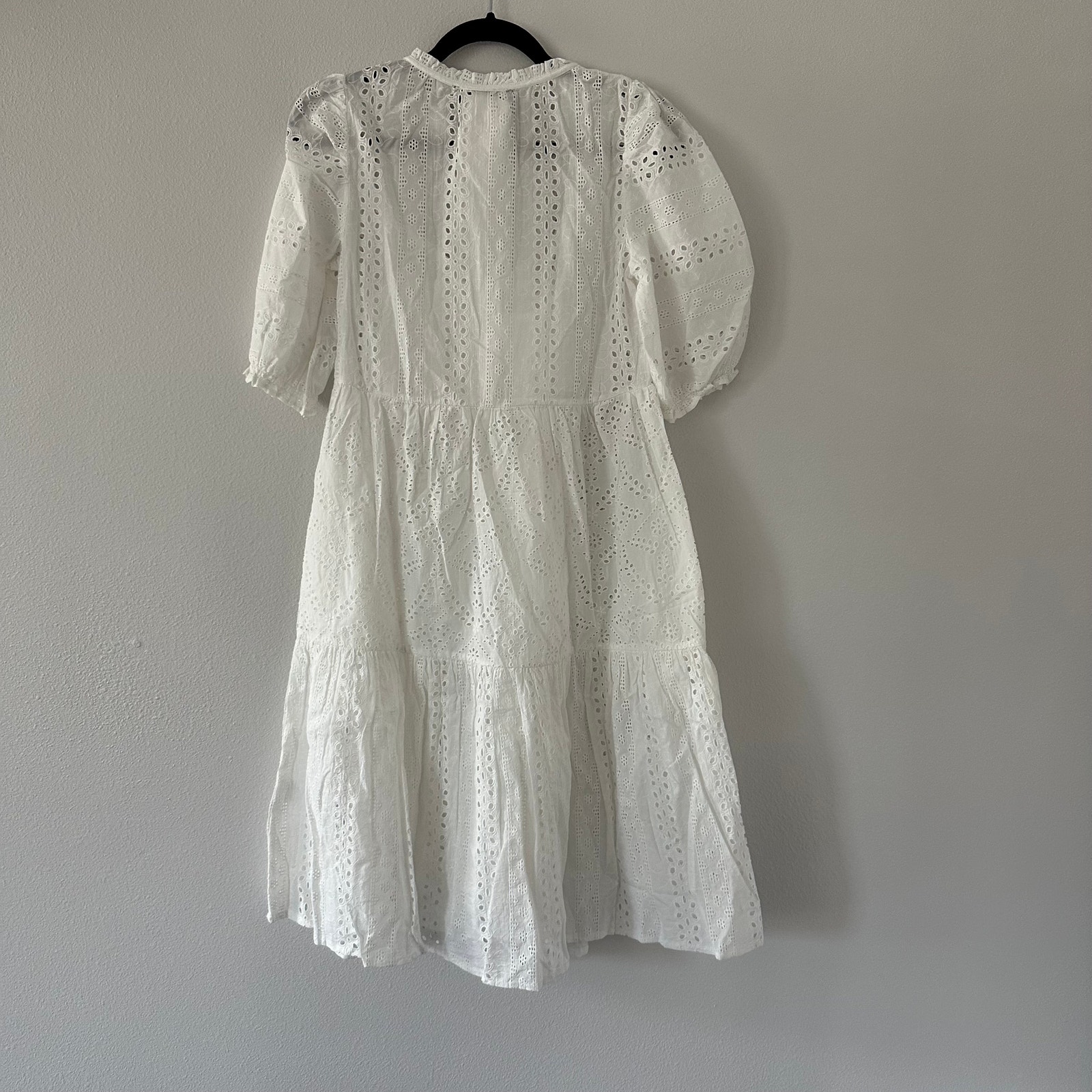 Wyse London Talina Broderie Dress Ivory New Size Us 2 — image 7 of 8